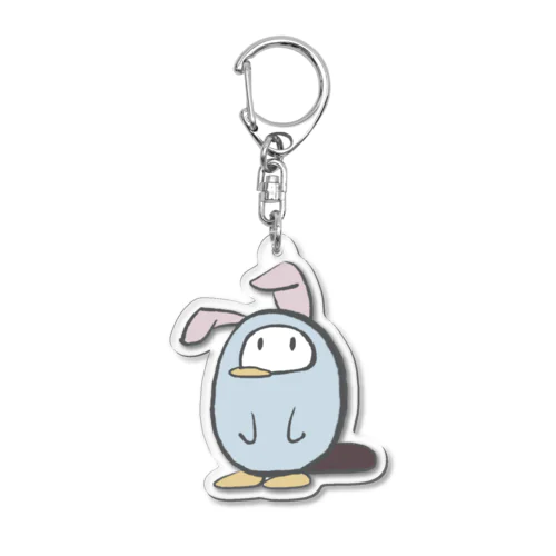 うさ耳かもぺん Acrylic Key Chain