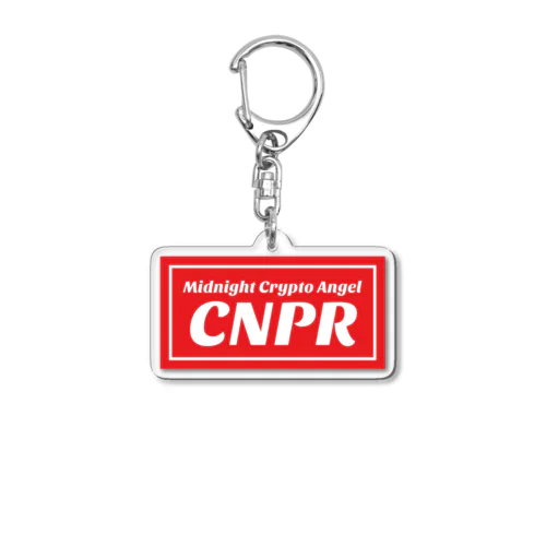 CNPR　赤 Acrylic Key Chain