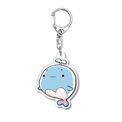 しろくじちゃん Acrylic Key Chain