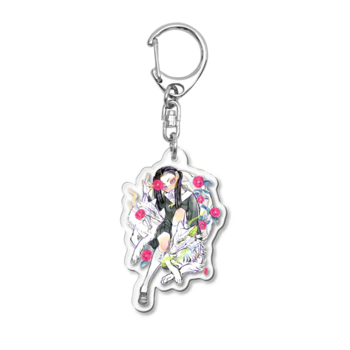 -呼狐- Koko Acrylic Key Chain