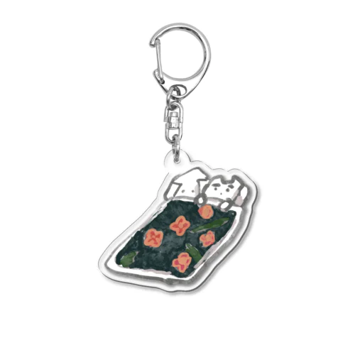 寝正月 Acrylic Key Chain