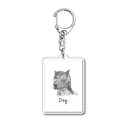 dog1 Acrylic Key Chain