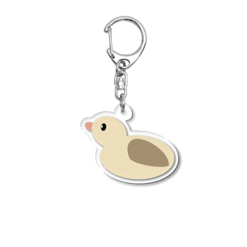 うずら Acrylic Key Chain