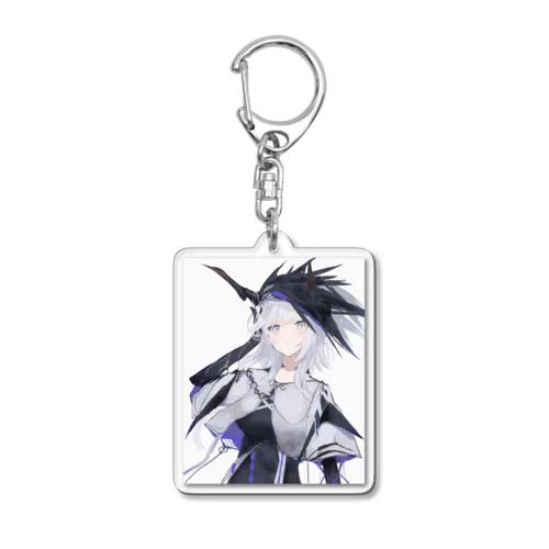 白 Acrylic Key Chain