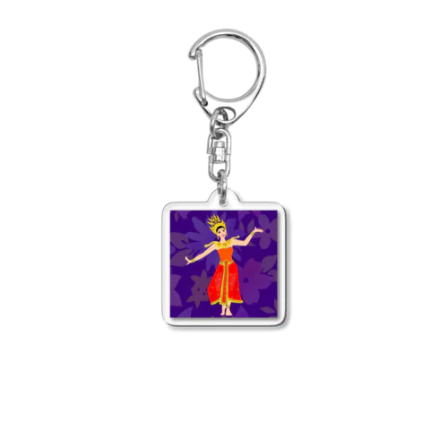 Lady in the World 世界のダンサー🇹🇭 Acrylic Key Chain