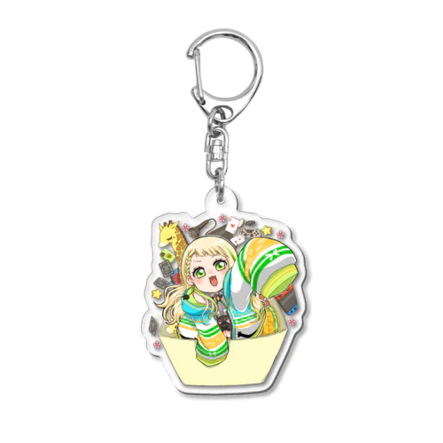 キリンちゃん Acrylic Key Chain