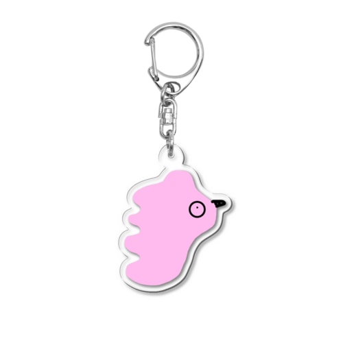 【傑作】こんちゃんのピンクのやつ Acrylic Key Chain