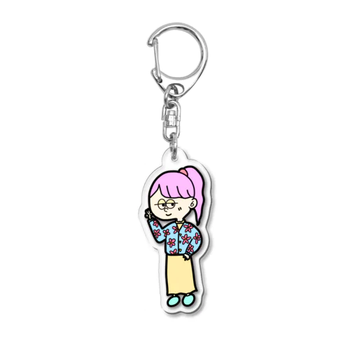 ｴｲｴｲ Acrylic Key Chain