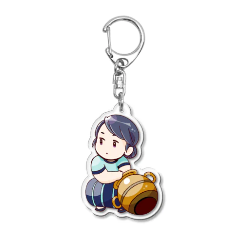 12星座☆みずがめ座ちゃん Acrylic Key Chain