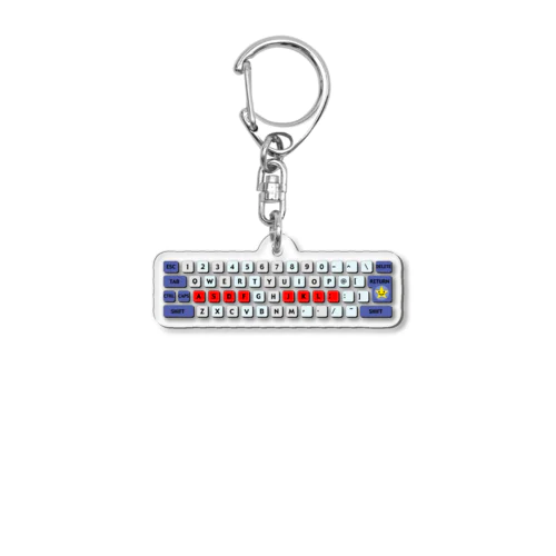 キーボードTシャツ Acrylic Key Chain