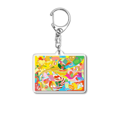 さあ来たよ！(クリスマス Edition) Acrylic Key Chain