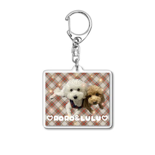 ♡RORO&LULU♡ Acrylic Key Chain