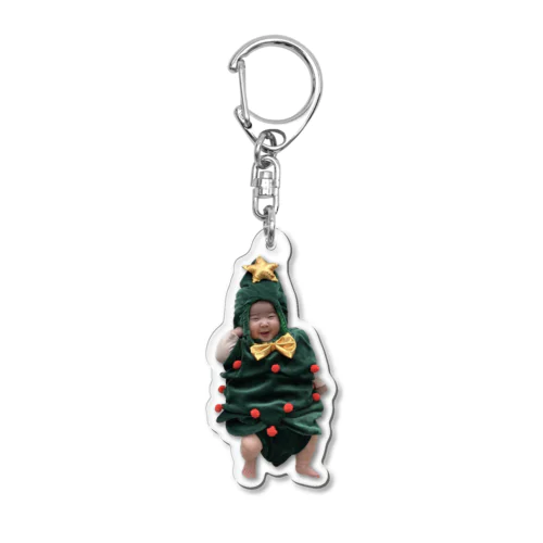 クリスマス Acrylic Key Chain