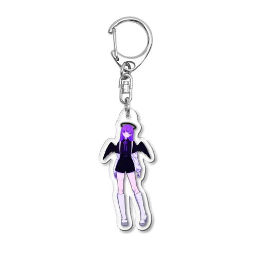 Dark Angel Acrylic Key Chain