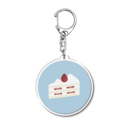 ショートケーキ Acrylic Key Chain