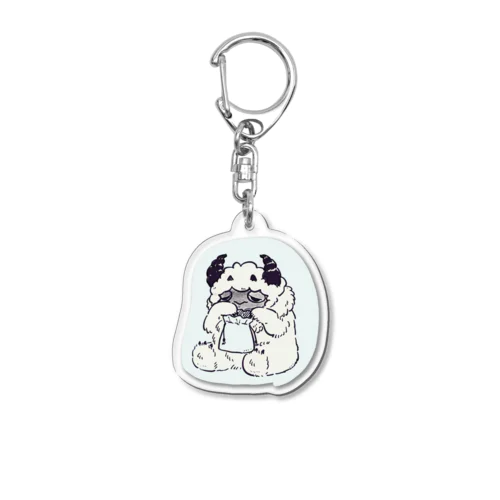 大事な物をしまうムーギュ Acrylic Key Chain