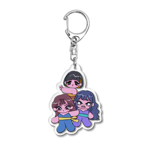 我々 Acrylic Key Chain
