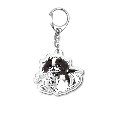 デビル犬 Jack Acrylic Key Chain