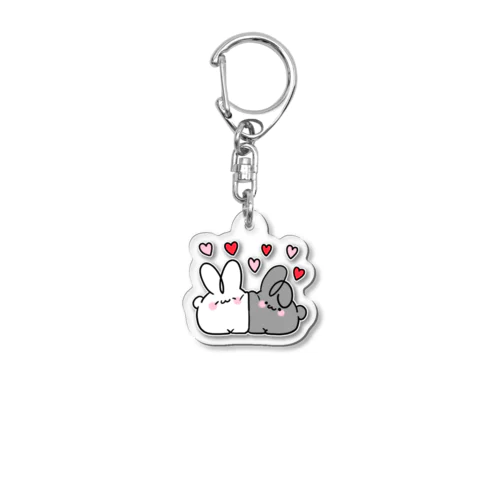 らぶらぶぷにぴょん Acrylic Key Chain