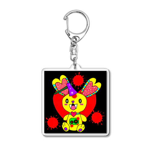 悪魔うさぎちゃん Acrylic Key Chain