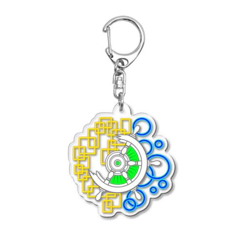 舵輪（steering wheel） Acrylic Key Chain