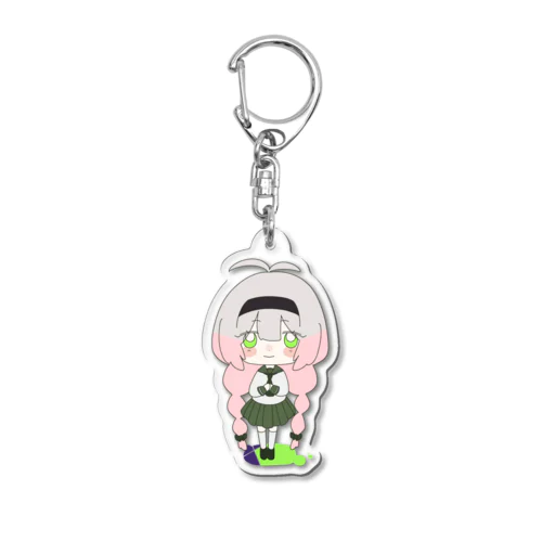 ちっこいりんごちゃん Acrylic Key Chain