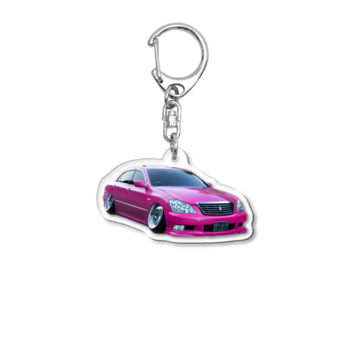 ローリングぴーちゃん Acrylic Key Chain