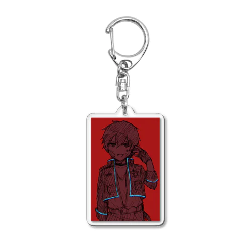 無名くん(赤) Acrylic Key Chain