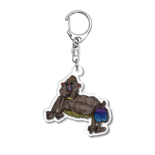 マンドリル Acrylic Key Chain