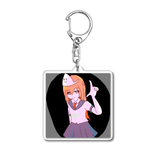 消失 No.001 β（Megami #00881） Acrylic Key Chain