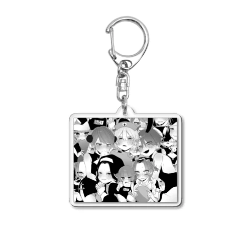 女装男子シリーズ Acrylic Key Chain