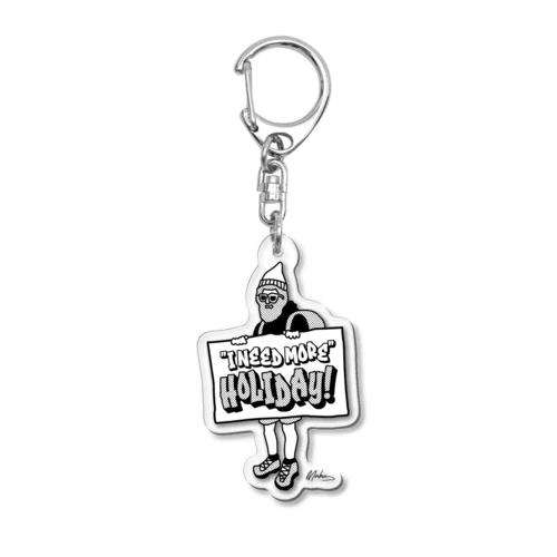 HOLIDAY Acrylic Key Chain