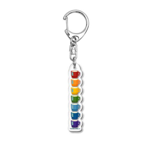 STACK SEVEN Acrylic Key Chain