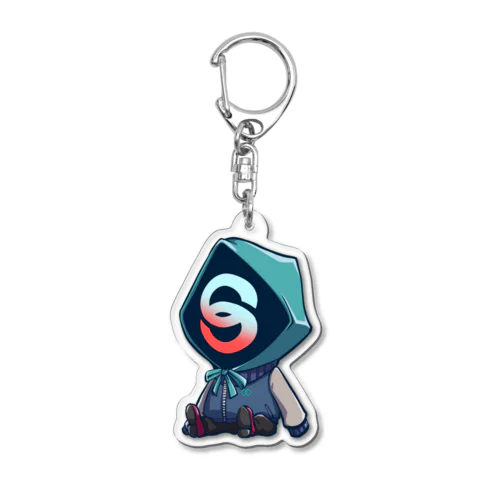 くーるえちゅ Blue edition Acrylic Key Chain