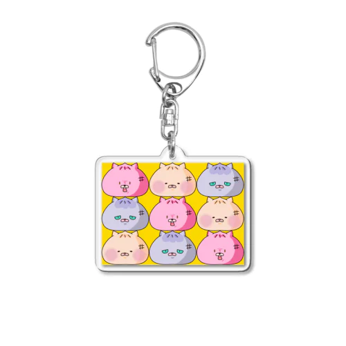 肉まニャん Acrylic Key Chain