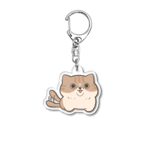 もちもちなねこたち(おもち) Acrylic Key Chain