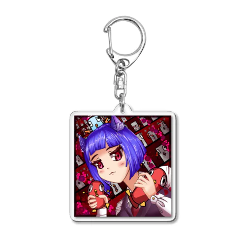 Bird Salute MEGAMI! Acrylic Key Chain