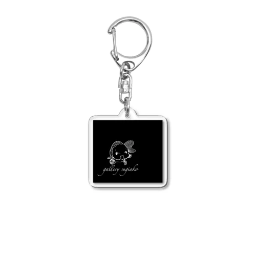 すぎあこのロゴ黒 Acrylic Key Chain