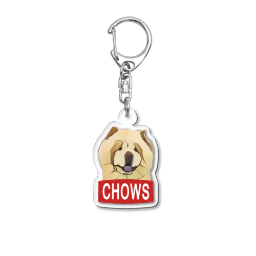 【CHOWS】チャウス Acrylic Key Chain