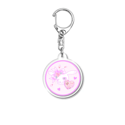 ♥らびこ♥バレンタイン Acrylic Key Chain