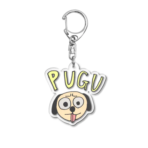 PUGU Acrylic Key Chain