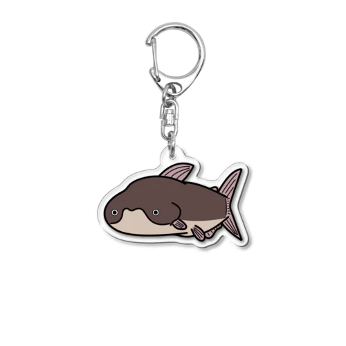 ギネスに載ってしまったメコンオオナマズさん Acrylic Key Chain