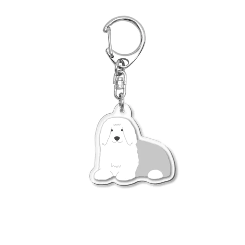 オールドイングリッシュシープドッグ2 Acrylic Key Chain