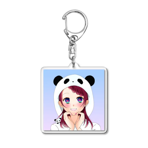 アニマルパーカー*パンダちゃん Acrylic Key Chain