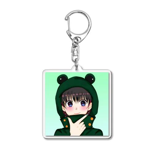 アニマルパーカー*カエルちゃん Acrylic Key Chain