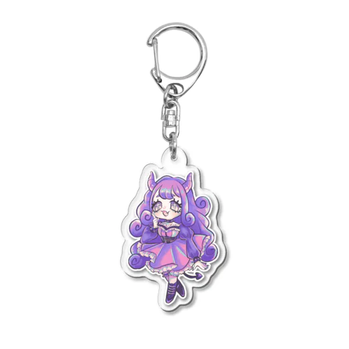 小悪魔あく美ちゃんver.2 Acrylic Key Chain