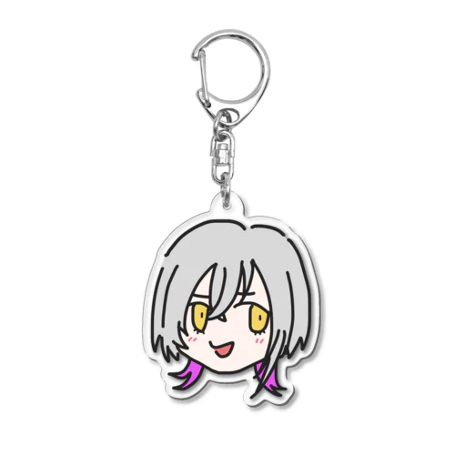 どこでもいっしょ♡生首園田シリーズ Acrylic Key Chain