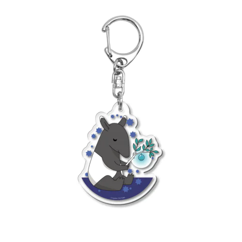 夢見のバクの願い事 Acrylic Key Chain