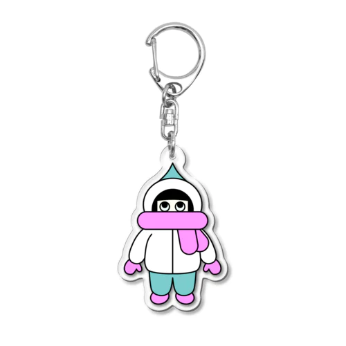 冬モコさん Acrylic Key Chain