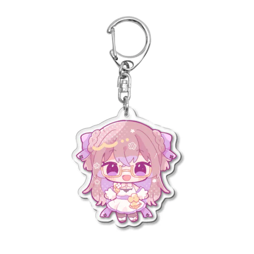 ちび桃香-正面 Acrylic Key Chain